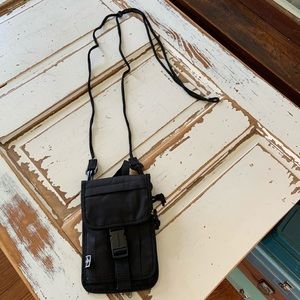 Eastport Small Document Multi Zipper Wearable Bag